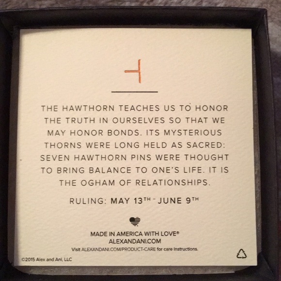 Alex and Ani Rulers of the Woods Hawthorn Bracelet - Picture 3 of 5